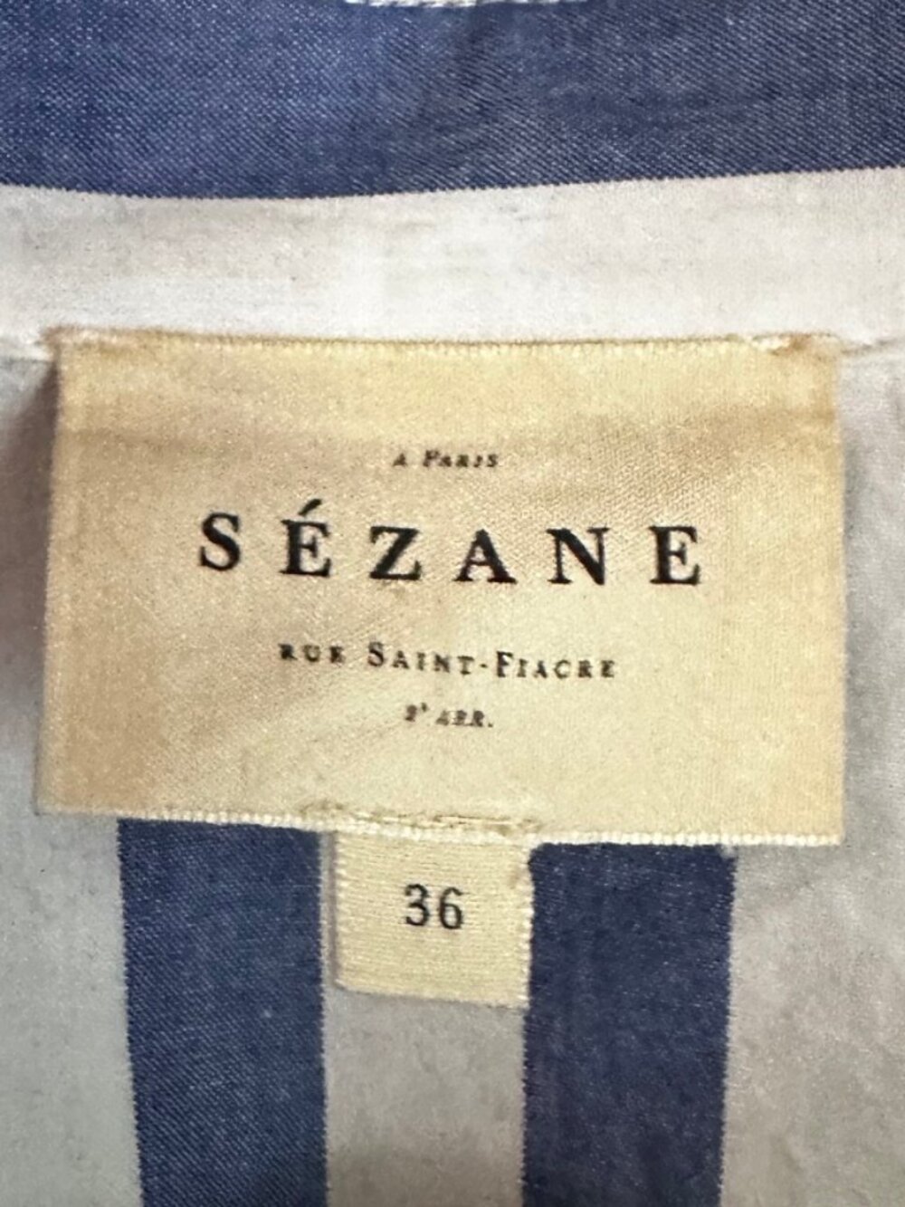 Ruby Jumpsuit by Sezane: An Adorable One-Piece Short Romper. - Picture 7 of 7